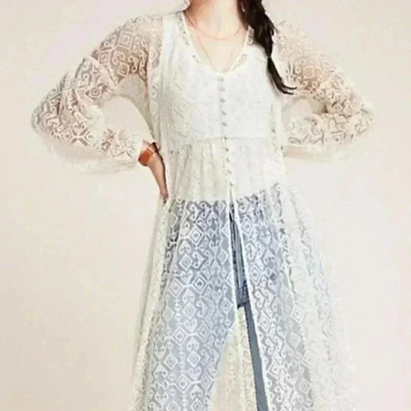 Anthopologie lace duster by Maeve - Picture 1 of 2